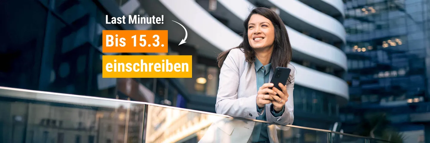 Einschreibefristverlängerung - Last Minute | WINGS-Fernstudium