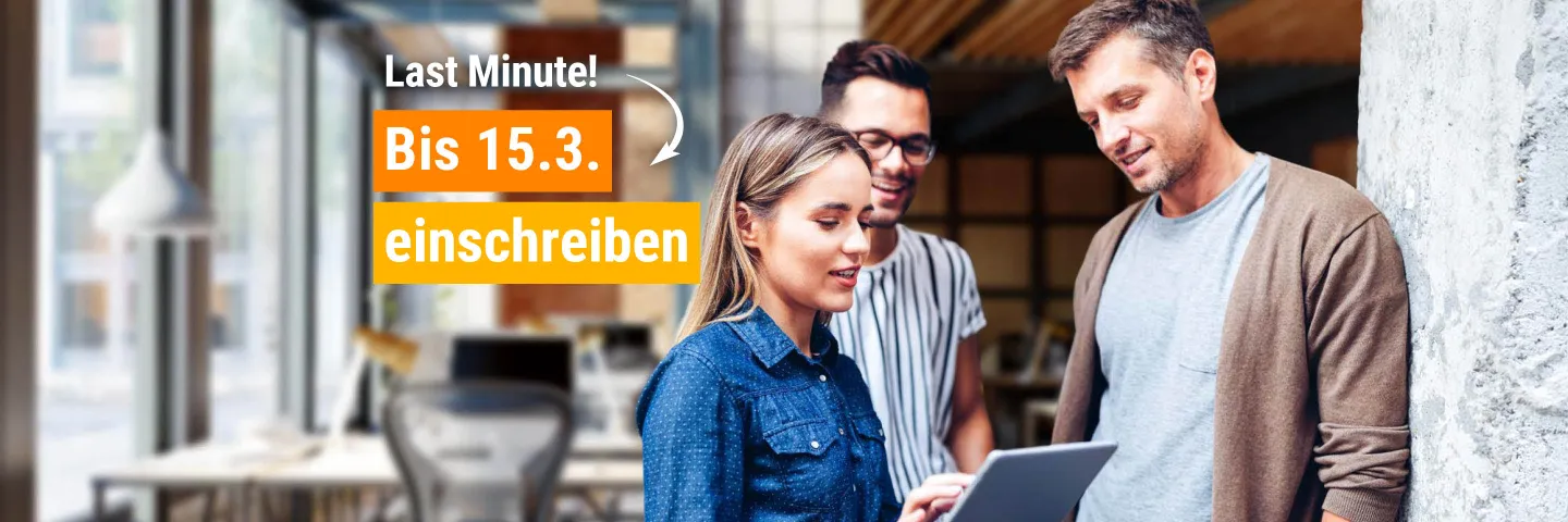 Einschreibefristverlängerung - Last Minute | WINGS-Fernstudium