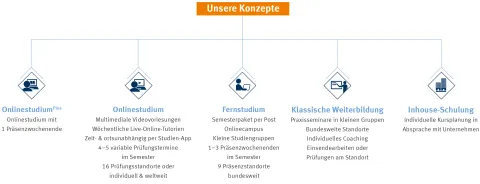 Studienmodelle | WINGS-Fernstudium