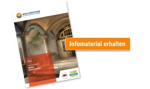 Master Bautenschutz Broschuere anfordern | WINGS-Fernstudium