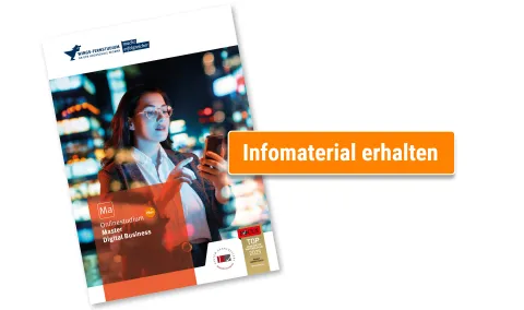 Master Digital Business Broschuere anfordern | WINGS-Fernstudium