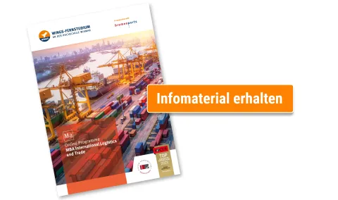 Master International Logistic Broschuere anfordern | WINGS-Fernstudium