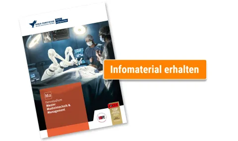 Master Medizintechnik & Management Broschuere anfordern | WINGS-Fernstudium