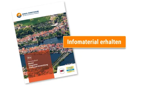 Master Integrative StadtLand-Entwicklung Broschuere anfordern | WINGS-Fernstudium