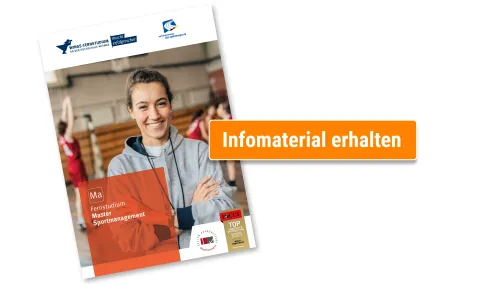 Master Sportmanagement Broschuere anfordern | WINGS-Fernstudium