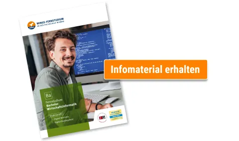 Bachelor Wirtschaftsinformatik Infomaterial anfordern | WINGS-Fernstudium