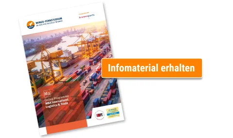 Master International Logistic Broschuere anfordern | WINGS-Fernstudium