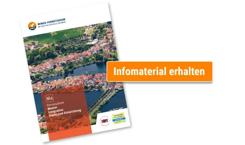 Master Integrative StadtLand-Entwicklung Broschuere anfordern | WINGS-Fernstudium