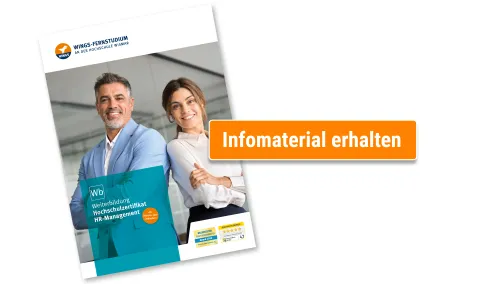 Weiterbildung HR-Management Broschüre anfordern | WINGS-Fernstudium